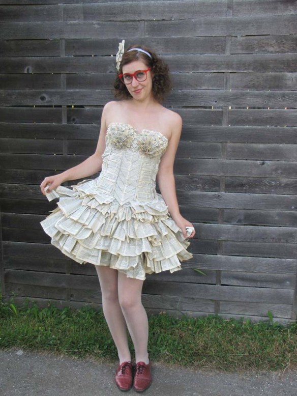Dictionery - Dress Made With Pages - Fantastic